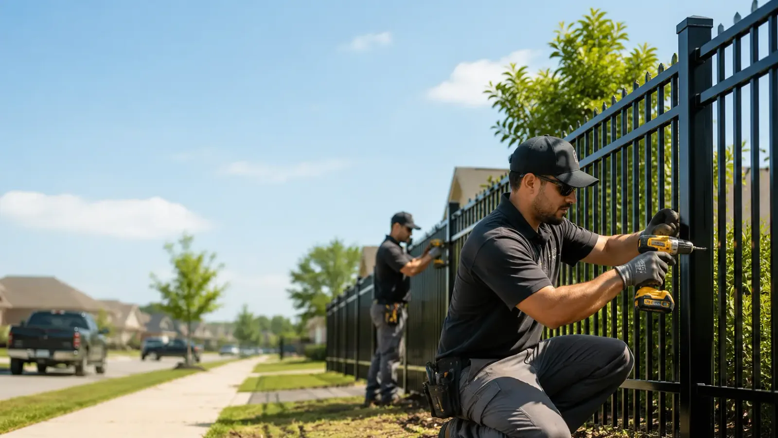 Metal Fence Installation in Round Lake, IL